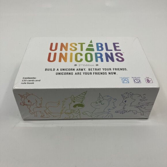TeeTurtle Unstable Unicorns Card Game New Sealed - Picture 3 of 6
